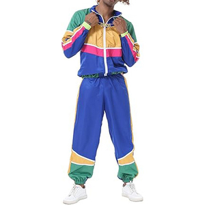 Veste coupe-vent respirante de la meilleure qualité, ensemble coupe-vent deux pièces pour hommes, survêtements coupe-vent à bas prix pour unisexe - Product Image 4