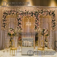 Décorations murales de bougies pour scène de mariage/réception de style boîte Shobha Jain Impex (plastique renforcé de fibres) de Delhi, Inde