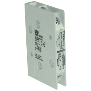 Contact auxiliaire de disjoncteur basse tension A69-0001 1 NO et 1 NC pour la série 69 - Product Image 1