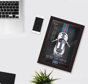 EPT 1: Maqueta de Coche 3D en Caja, Pintura Mural Estéreo, Adornos Coleccionables, Regalo, Decoración del Hogar, Simulación de Marco de Fotos - Product Image 4