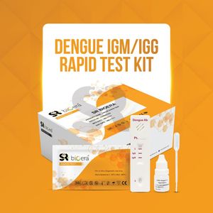 Профессиональный экспресс-тест на антитела IgG/IgM к лихорадке денге: высокочувствительная система диагностики вирусных инфекций для неотложной помощи - Product Image 1