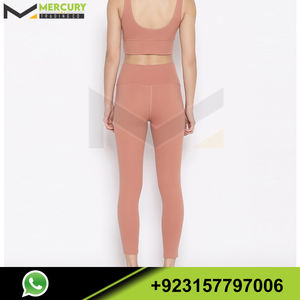 Ensemble de soutien-gorge et Leggings de Yoga pour femmes, vêtements d'entraînement personnalisés, grande taille - Product Image 3