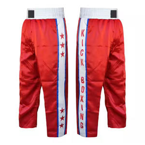 Pantalones de Kickboxing Casuales Impermeables Personalizados de Primera Calidad, Color Sólido, Artes Marciales, Karate, MMA, para Hombre, Lavados - Product Image 6