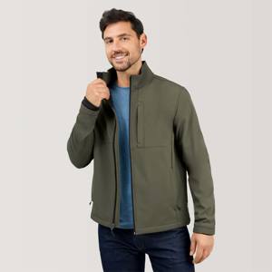 Veste Softshell légère pour homme avec caractéristiques coupe-vent et résistantes à l'eau-Idéal pour les aventures en plein air - Product Image 2