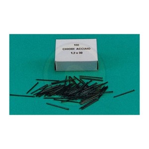 CHIODINI GRUPPINI ACCIAIO 7X25 MM SCATOLA 100 PZ - Product Image 1