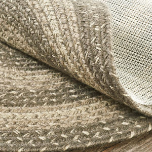 Tapis tressé écologique durable Tapis en jute épais en couleur jute Tapis tressé ovale pour salle à manger, cuisine ou couloir - Product Image 4