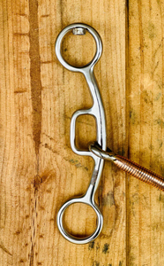 Mors de cheval en acier inoxydable poli avec embout en cuivre pour l'équitation et l'équipement équestre - Product Image 4