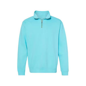 เสื้อสเวตเตอร์มีซิปครึ่งแขนแฟชั่นเสื้อสเวตเตอร์แบบสวมหัวมีซิปครึ่งตัวของผู้ชายเทรนด์ลำลอง - Product Image 6