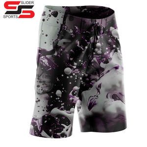Short de basket-ball à cordon de serrage en tissu à séchage rapide personnalisé OEM short de sport avec logo imprimé pour hommes short de sport pour athlètes vente en gros - Product Image 4