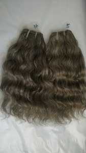 มัดผมมนุษย์พริกไทยเกลือสีเทาขายออนไลน์ในอินเดีย - Product Image 4