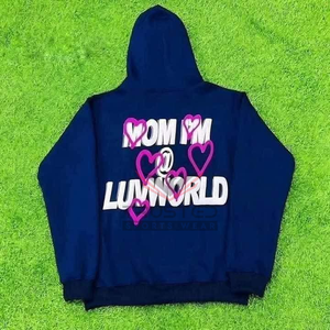 Oversized <b>Black</b> 100% Cotton <b>Zipper</b> <b>Hoodie</b> for Men Custom Print Solid Pattern Fleece Material Winter Thermal Eco-Friendly - Product Image 5