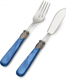 Últimos accesorios de cocina hechos a mano, cubiertos de acero inoxidable, servidor de ensalada, mango de diseñador de resina transparente, juego de cuchara y tenedor PARA CENA - Product Image 4