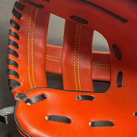 Guantes de Béisbol para Receptor, para Lanzadores Zurdos, Cuero de Alta Calidad, Algodón, Diseños Personalizados, Uso Profesional