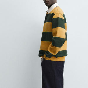 Sudadera para Hombre con Diseño de Bloques de Color, Mangas Completas, con Logotipo Personalizado, Precio al por Mayor para Invierno, con Diseño de Cuello Redondo Informal - Product Image 2