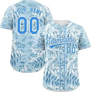 Vente en gros de maillots de baseball à sublimation personnalisés: vêtements de sport unisexes de haute qualité avec logo - Product Image 3