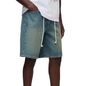 Short en jean pour homme, anti-plis, respirant, prix raisonnable, tendance, dernières créations, haute qualité, très demandé. - Product Image 1