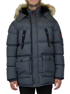 Hot selling Outdoor windbreaker insulated custom warm casual winter <b>jacket</b> <b>waterproof</b> bomber <b>padded</b> <b>jacket</b> for men USA - Product Image 2