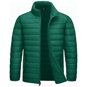 Veste matelassée légère et imperméable pour homme, manteau d'hiver matelassé, poches fonctionnelles, exportateur d'usine OEMODM, coupe-vent - Product Image 1