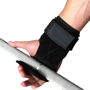 Parana Sport Training - Agarraderas de Cuero para Levantamiento de Pesas, Antideslizantes y Personalizables, con Correas Resistentes - Product Image 2