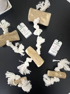 Hond Kauwen Speelgoed/Koffie Hout Kauwen Met Touw, kokos Touw 100% Natuurlijke-Beste Hond Speelgoed-Fabrikant Uit Vietnam - Product Image 3