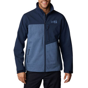 Chaqueta de invierno Softshell para hombre de alta calidad, cortavientos impermeable con cuello levantado, diseño de logotipo personalizado, estilo informal cálido - Product Image 1