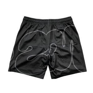 Shorts de sport personnalisés OEM à sublimation, tendance, shorts de basket-ball, dernier design, shorts pour hommes à sublimation avec des poches latérales profondes - Product Image 2