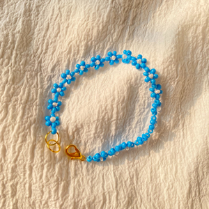 แฮนด์เมดทอเดซี่ลูกปัดดอกไม้สร้อยข้อมือแนวโน้มสีฤดูร้อนชายหาดเครื่องประดับแฟชั่นสำหรับผู้หญิงข้อเสนอในขายส่ง - Product Image 1