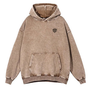 Sudadera con Capucha Personalizada para Hombre, de Alta Calidad, Lavado Ácido, 100% Algodón, Estilo Casual Urbano, Transpirable y Ecológica para Invierno - Product Image 1