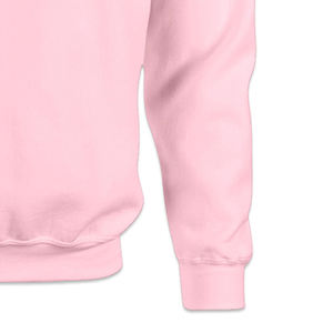 Sudadera Unisex de Dos Tonos Rosa, Estilo Universitario, Corte Holgado, Alta Calidad, Manga Larga, 100% Algodón, Invierno, Bordada con Cuentas - Product Image 6
