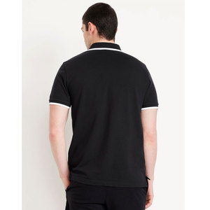 Polos transpirables de talla grande para hombre, polos lisos de alta calidad al por mayor, polos informales de manga corta - Product Image 2