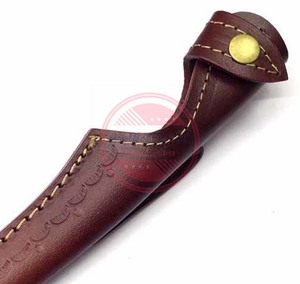ปลอกมีดหนังแฮนด์เมดสำหรับยึดใบมีด - Product Image 4
