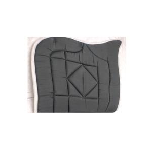 แผ่นรองอานม้าม้าม้าแบบอังกฤษสีเทา/น้ำเงินดีไซน์เนอร์ผ้าฝ้ายโพลีเอสเตอร์/ ผ้าเจาะลายนักขี่ม้าอังกฤษขายดี - Product Image 3