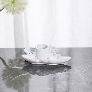 ที่ใส่เทียนรูปแมงมุมเซรามิกสีดำ สำหรับฮาโลวีน เป็นมิตรกับสิ่งแวดล้อม เหมาะสำหรับตกแต่งบ้าน โต๊ะอาหาร หรือเป็นของขวัญ - Product Image 3