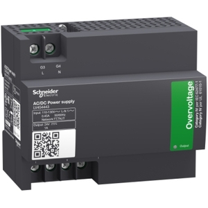 Modulo di Alimentazione Industriale SCHNEIDER ELECTRIC LV454443, Ingresso Esterno 110VAC/130VAC 50/60Hz, Uscita 24VDC - Product Image 1