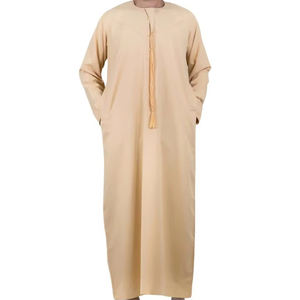 Jubba Islámica Tradicional para Hombre, Precio al por Mayor, Ropa Transpirable de Secado Rápido, Estilo Árabe, Nuevo Estilo, Servicio OEM - Product Image 4