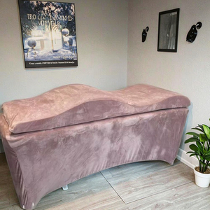 Tùy chỉnh cao cấp bộ nhớ bọt Lash giường Topper Ergonomic Cong Massage bảng đệm Beauty Salon Topper nệm - Product Image 3