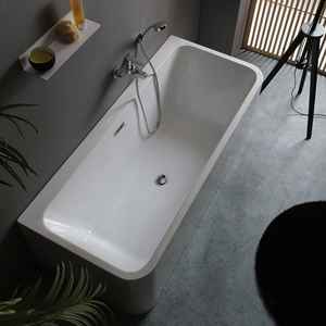 Baignoires murales rectangulaires en acrylique Diana, expérience de bain de luxe - Product Image 3