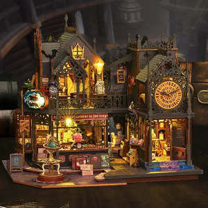 Maison En Bois Jouet De Construction <b>Model</b> Building Tool <b>Kit</b> - Product Image 4