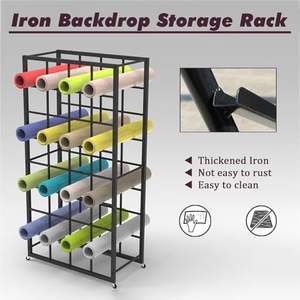 Carrito de Almacenamiento de Papel Móvil JH-Mech, Perfecto para Oficina en Casa, Organizador de Planos Metálico para Arquitectos - Product Image 3