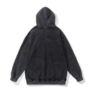 Sudaderas con capucha lavadas contemporáneas elegantes al mejor precio comodidad Superior 100% algodón orgánico ecológico 2 uds suministro ODM invierno - Product Image 2