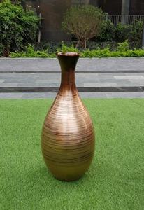 Vase en bambou laqué de conception spéciale pour la maison et la cuisine, ensembles de dîner de décoration de salon d'hôtel de mariage du Viet Nam - Product Image 3