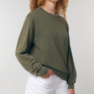 Sudadera Ligera de Manga Larga con Cuello Redondo de Felpa Francesa para Hombre, Tallas Grandes - Product Image 3