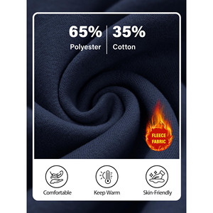 Sudaderas con Capucha Unisex Casuales para Hombre, Manga Larga, 100% Algodón, Diseño Forrado, Talla Disponible 3XL, Diseño Liso - Product Image 4