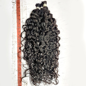 Extension de cheveux humains bruts en vrac de qualité supérieure, cuticules brutes alignées - Product Image 5