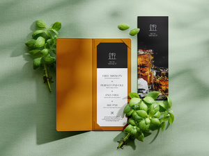 ฝาครอบเมนูหนังสังเคราะห์ PU เป็นมิตรกับสิ่งแวดล้อม - Product Image 2