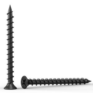 Tornillos para paneles de yeso personalizados Tornillo de cubierta autorroscante Bronce 20mm 60mm Acero al carbono Tornillos de cubierta de cabeza plana Métrico M3 M4 - Product Image 1