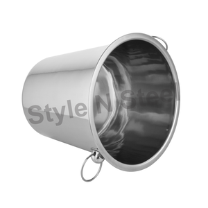 Wholesale Stainless Steel <b>Wine</b> Bucket with Silver Color Custom Logo Insulated - Product Image 3