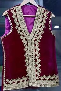 Chaleco Tradicional Afgano de Lana para Hombre, Informal, con Bordado a Mano Transpirable, para Eventos Festivos de Otoño y Ocasiones Culturales - Product Image 3