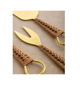 Brass Cheese Knives Premium Quality with Elegant Design Perfect for <b>Wedding</b> Tableware and Kitchen Use - Product Image 3