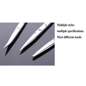 Haute qualité 7 ''droite en acier inoxydable Mayo ciseaux manuel émoussé chirurgical opération Iris Suture pour usage médical - Product Image 5